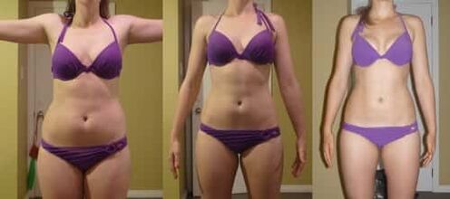 Stages of losing weight on buckwheat diet